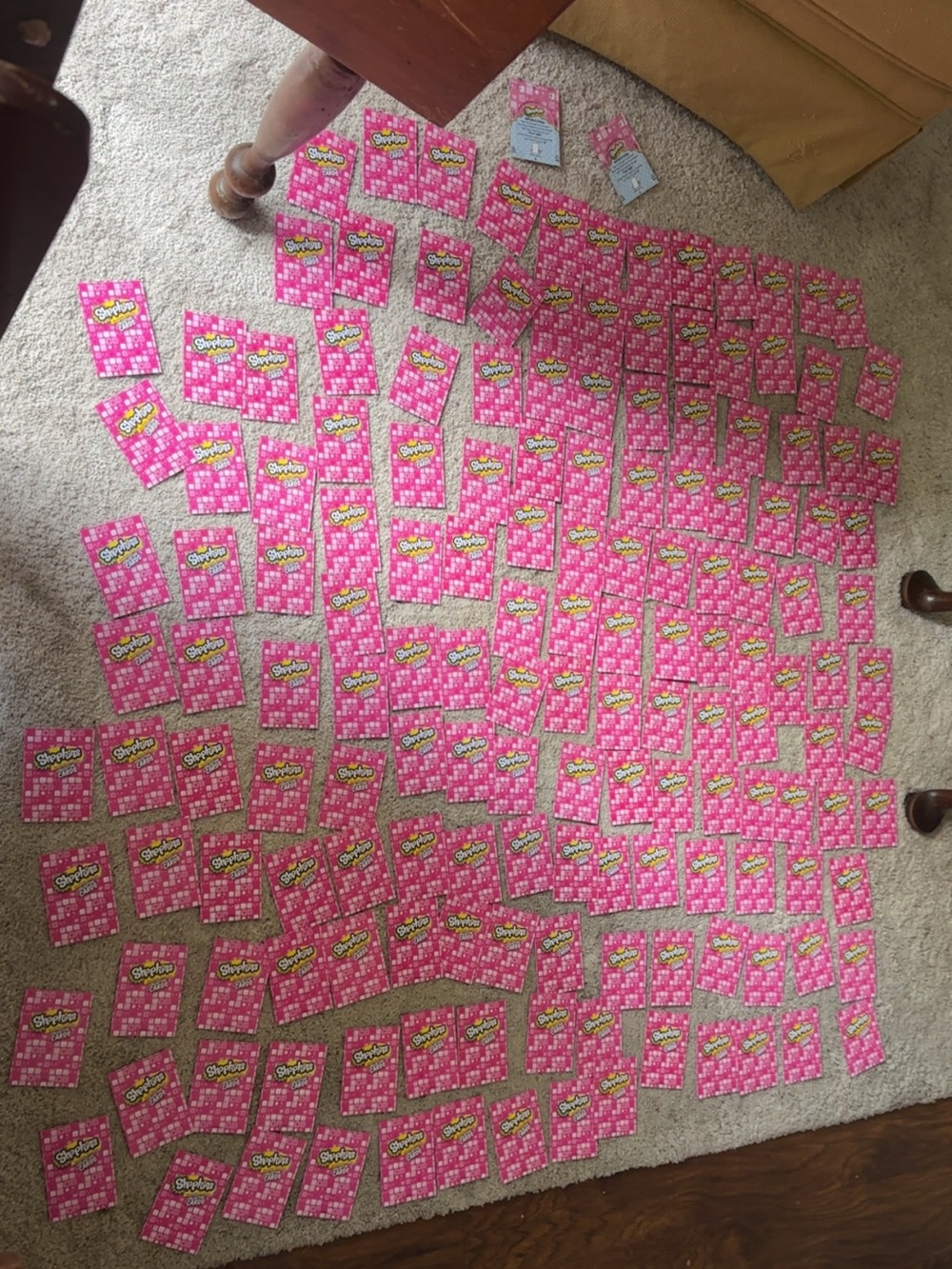 Shopkin collectors cards! 
160+ cards!